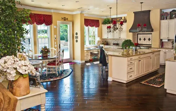 Finished residential interior painting